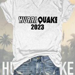 HurriQuake 2023 Print T-Shirt