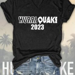 HurriQuake 2023 Print T-Shirt