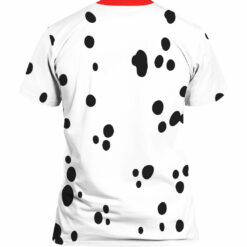 Dog Dalmatian Costume Red Collar Shirt $30.95
