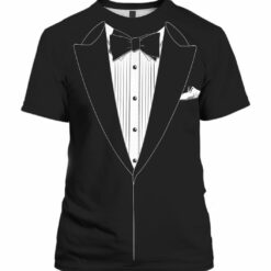 Tuxedo Black Prom Costume T-Shirt