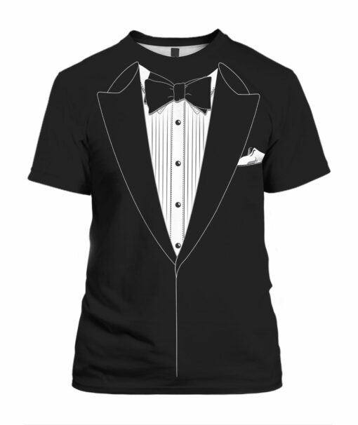 Tuxedo Black Prom Costume T-Shirt