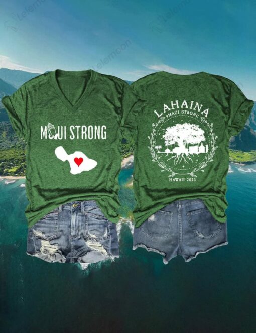 Lahaina Maui Strong Hawaii 2023 Shirt