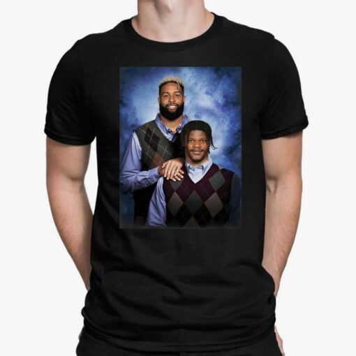 Lamar Jackson OBJ Odell Beckham Jr Step Brothers Shirt, Hoodie, Women Tee, Sweatshirt