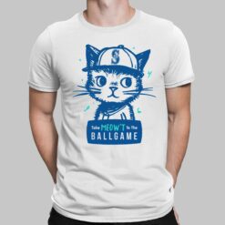 Mariners Take Meow't To The Ballgame Shirt, Hoodie, Sweatshirt