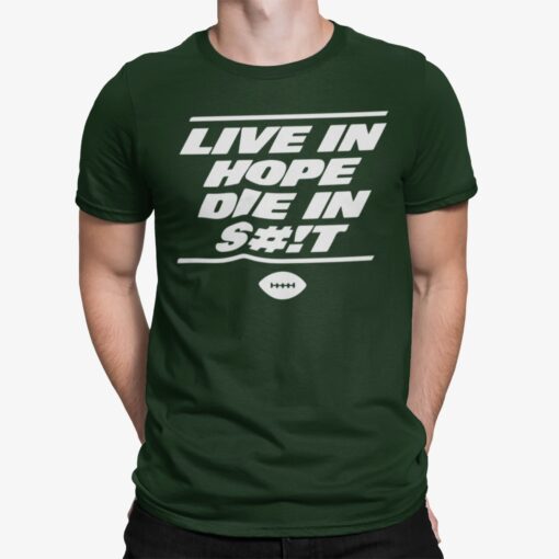 NY Mets Live In Hope Die In Sh*t Shirt, Hoodie, Women Tee, Sweatshirt