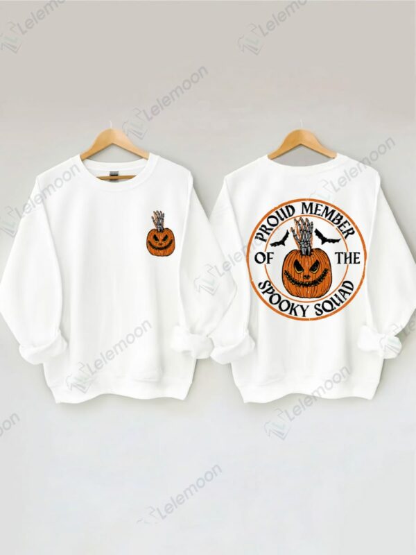 Proud Member Of The Spooky Squad Sweatshirt Proud Member Of The Spooky Squad Sweatshirt