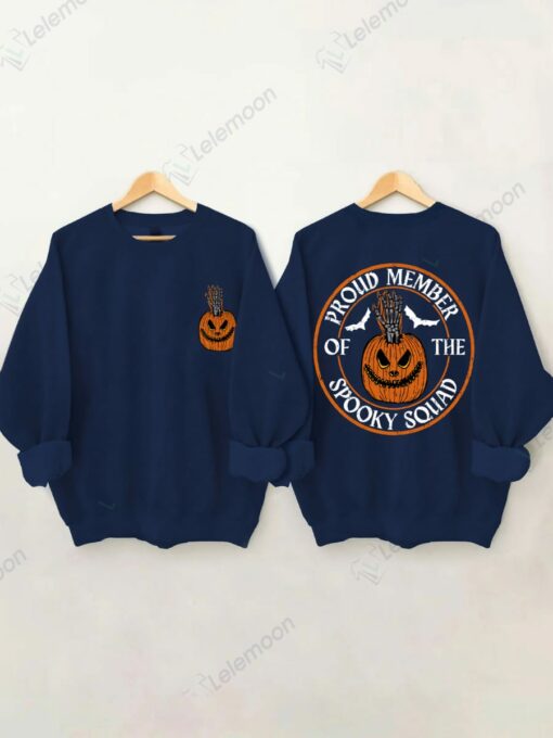 Proud Member Of The Spooky Squad Sweatshirt $35.95