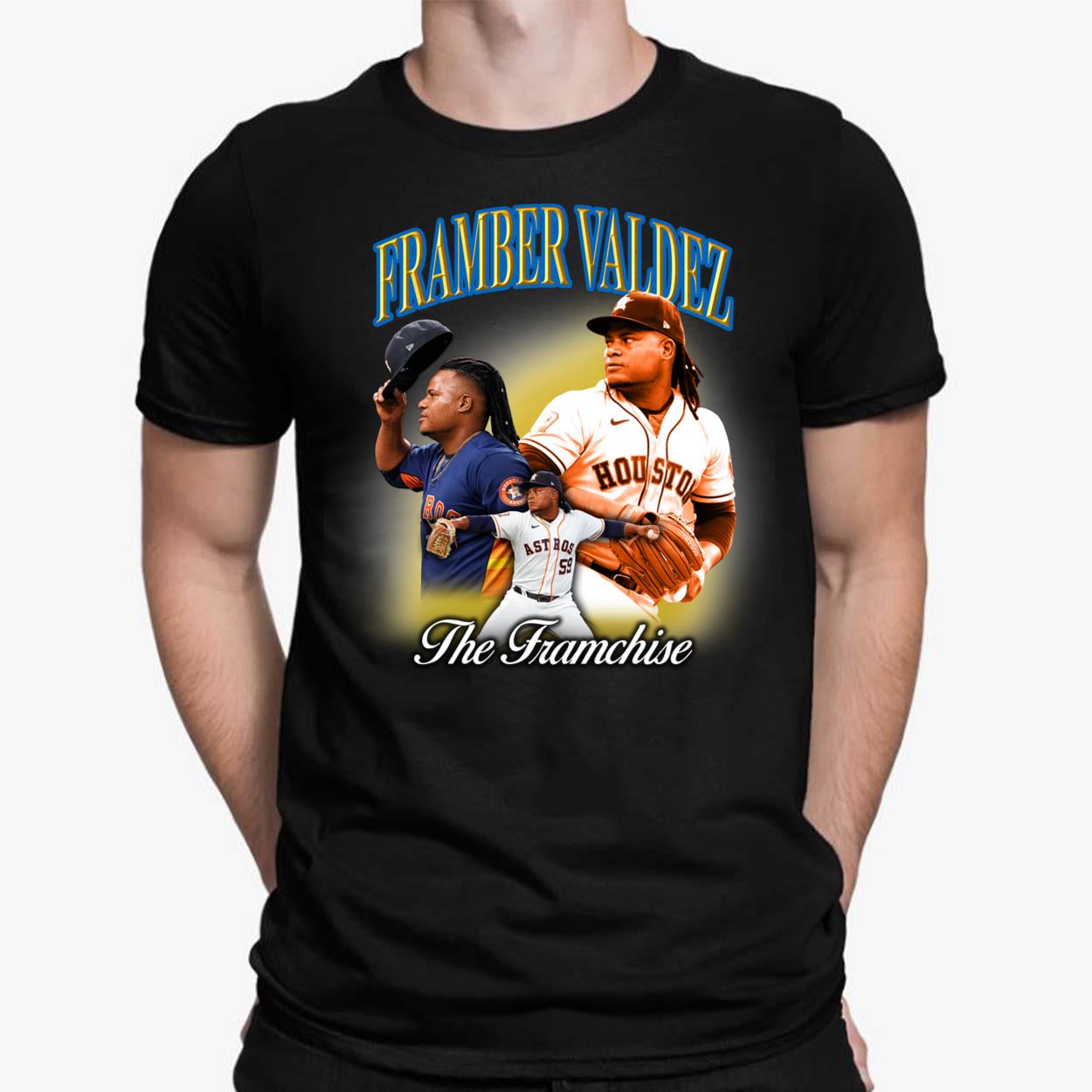 Retro The Framchise Framber Valdez Shirt, Hoodie, Women Tee, Sweatshirt -  Lelemoon