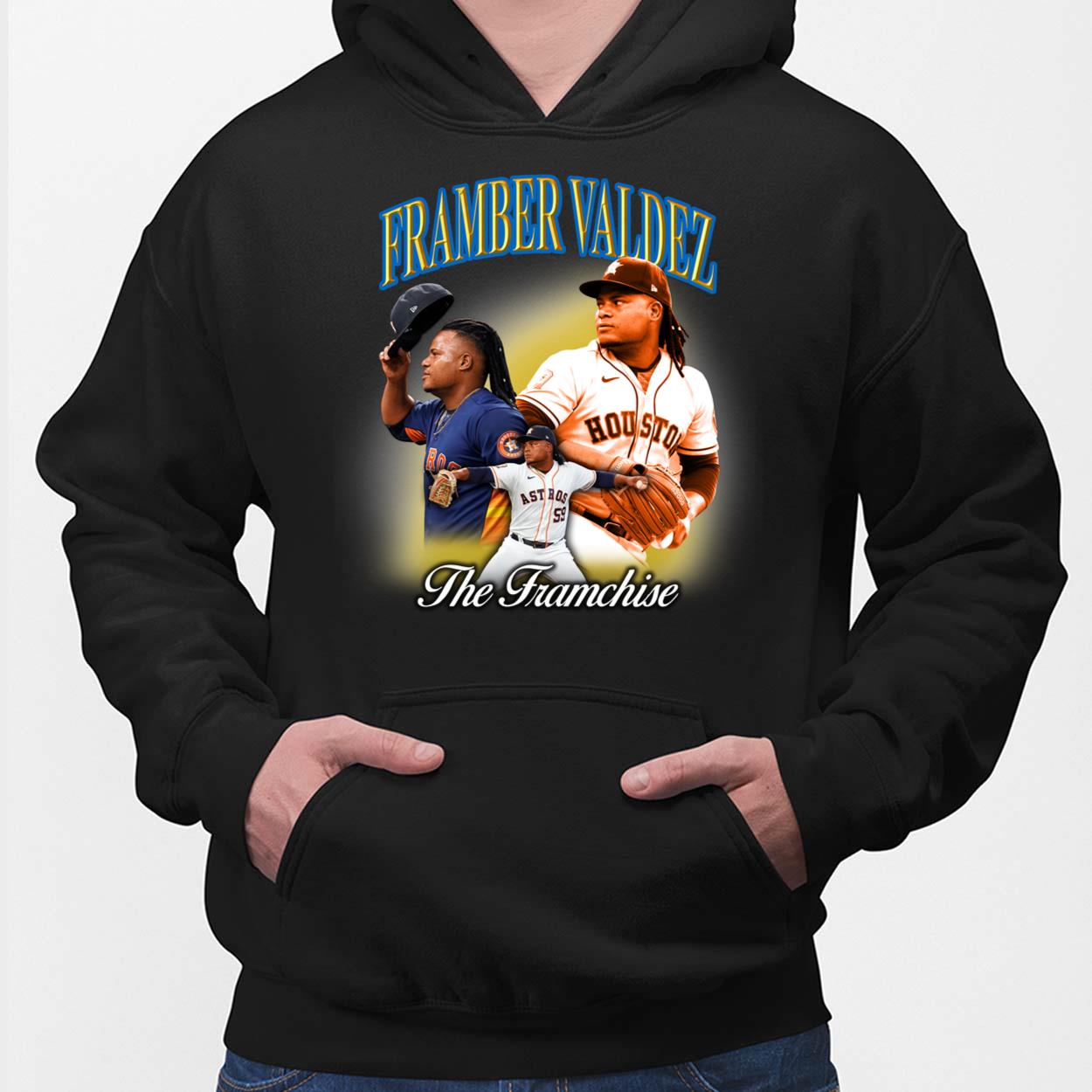 Retro The Framchise Framber Valdez Shirt, Hoodie, Women Tee, Sweatshirt -  Lelemoon