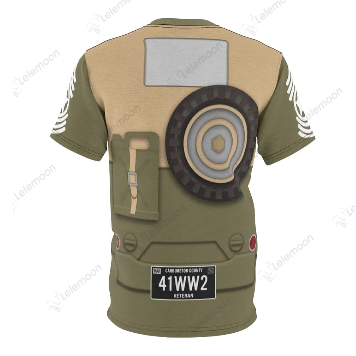 Sarge Pixar Cars Costume Cosplay T-shirt Sarge Pixar Cars Costume Cosplay T-shirt $36.95