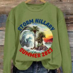 Storm Hilary Summer 2023 Print T-shirt Sweatshirt