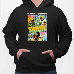 Tamerik Williams North Dakota State Bison Run Tmak T-Shirt, Hoodie, Sweatshirt