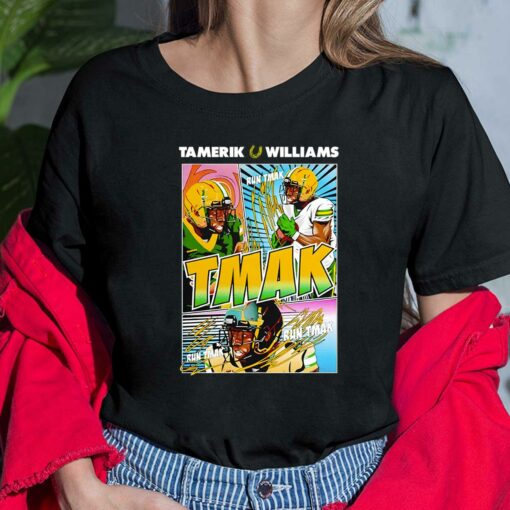 Tamerik Williams North Dakota State Bison Run Tmak T-Shirt, Hoodie, Sweatshirt