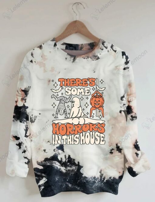 Theres Some Horrors In This House Halloween Sweatshirt