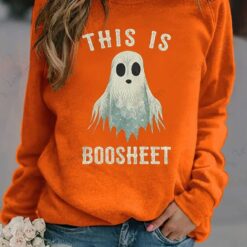 This Is Boosheet Casual Long-Sleeved Sweatshirt
