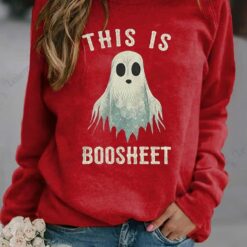 This Is Boosheet Casual Long-Sleeved Sweatshirt