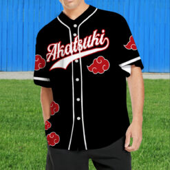 Personalized Akatsuki Naruto Baseball Jersey Shirt