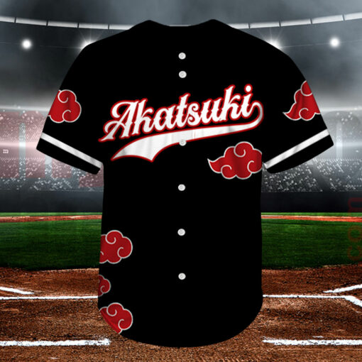 Personalized Akatsuki Naruto Baseball Jersey Shirt