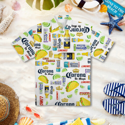 Corona Beer Hawaiian Shirt $36.95