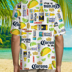 Corona Beer Hawaiian Shirt $36.95