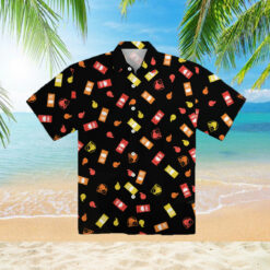 Taco Bell Sauce Packet Hawaiian Shirt