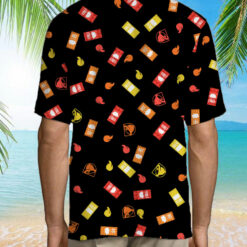 Taco Bell Sauce Packet Hawaiian Shirt $36.95