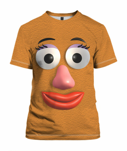 Mrs. Potato Head Costume 3D T-shirt