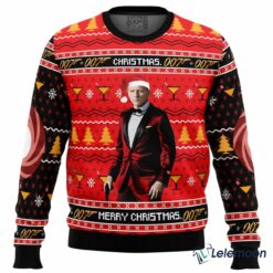 007 James Bond Ugly Christmas Sweater