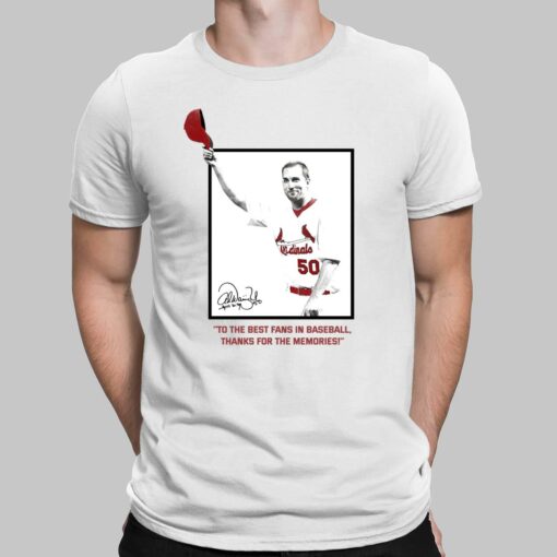Adam Wainwright To The Best Fan In Baseball T-Shirt, Hoodie, Sweatshirt