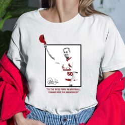Adam Wainwright To The Best Fan In Baseball T-Shirt, Hoodie, Sweatshirt
