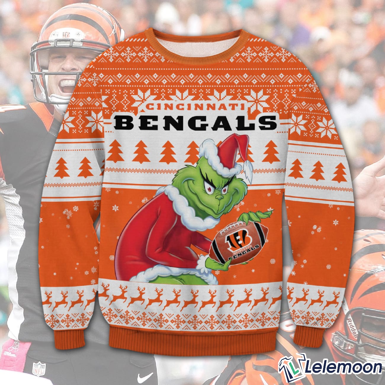 cincinnati bengals christmas sweater