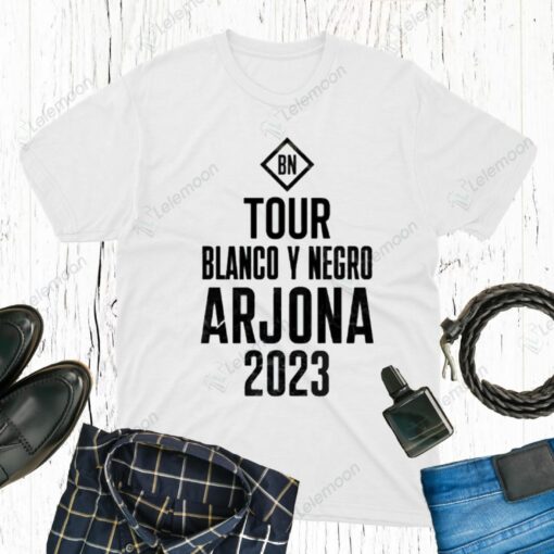 Blanco Y Negro Arjona Volver 2023 Shirt $19.95