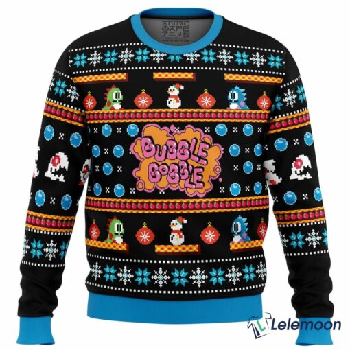 Bubble Bobble Ugly Christmas Sweater