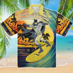 Batman Surfing Hawaiian Shirt