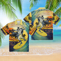 Batman Surfing Hawaiian Shirt