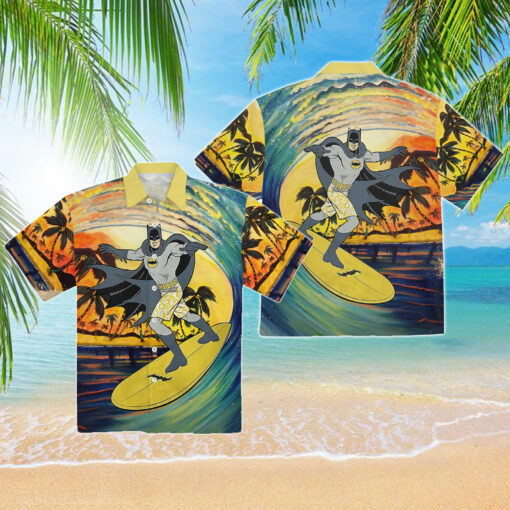 Batman Surfing Hawaiian Shirt
