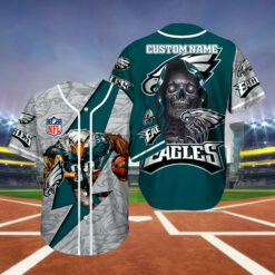 Eagles Baseball Jersey Personalized Shirt