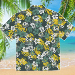 Green Bay Packer Tropical Hawaiian Shirt $36.95