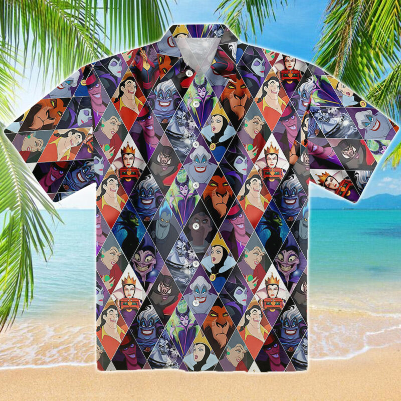 Maleficent Evil Queen Villain Summer Hawaiian T-Shirt Maleficent Evil Queen Villain Summer Hawaiian T-Shirt