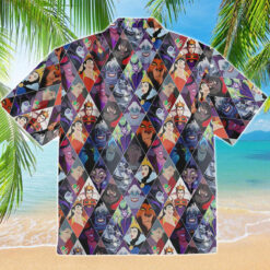 Maleficent Evil Queen Villain Summer Hawaiian T-Shirt $36.95