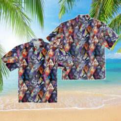 Maleficent Evil Queen Villain Summer Hawaiian T-Shirt