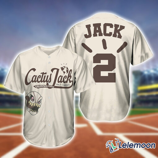 Travis Scott Cactus Jack Foundation Fall Classic Baseball Jersey