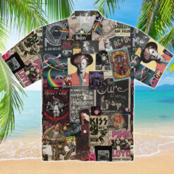 80s Music Rock Band Hawaiian Shirt