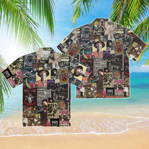 80s Music Rock Band Hawaiian Shirt