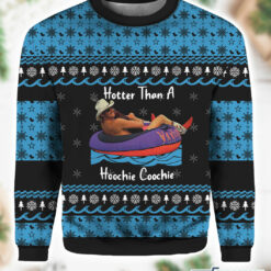 Alan Jackson Hotter Than A Hoochie Coochie Ugly Christmas Sweater