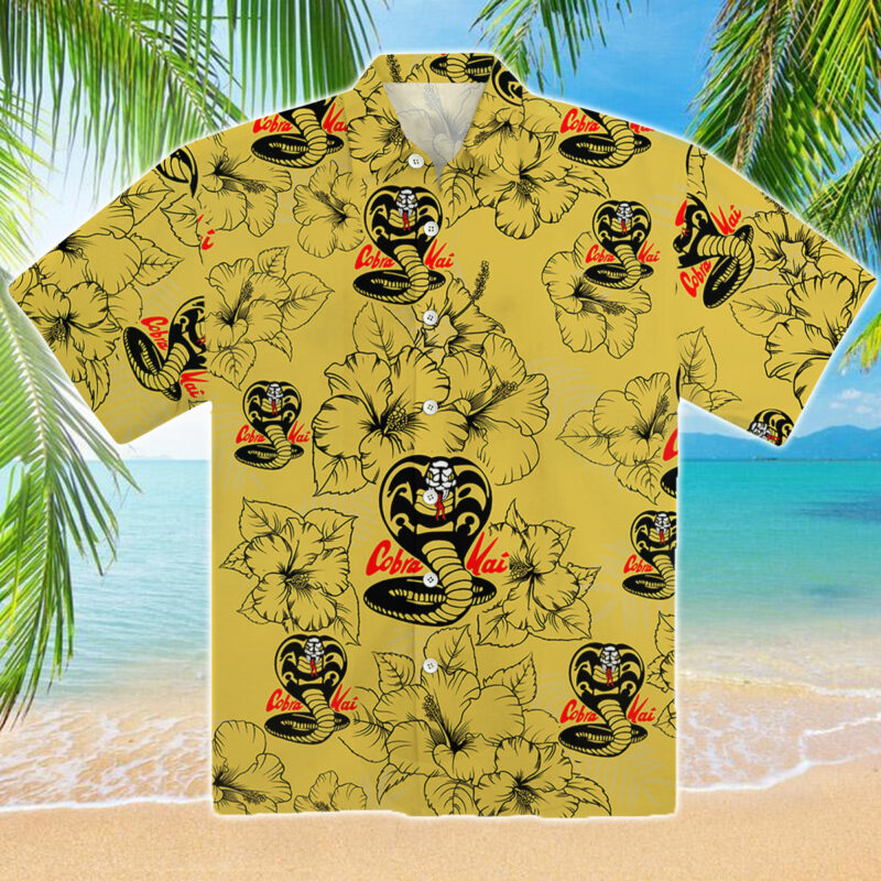 Cobra Kai Hawaiian Shirt Cobra Kai Hawaiian Shirt