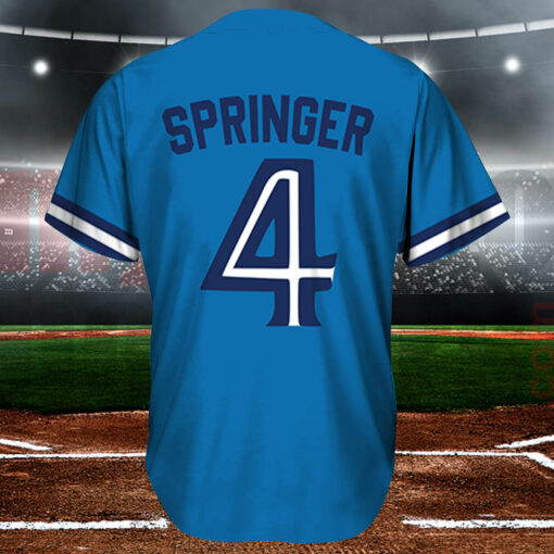 George Springer New Blue Jersey 2023 Giveaways $36.95