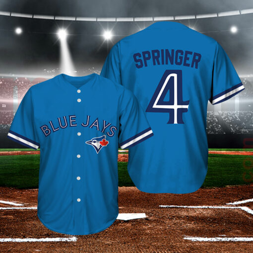 George Springer New Blue Jersey 2023 Giveaways