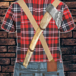 Halloween Lumberjack Costume All Over Adult T-Shirt $36.95