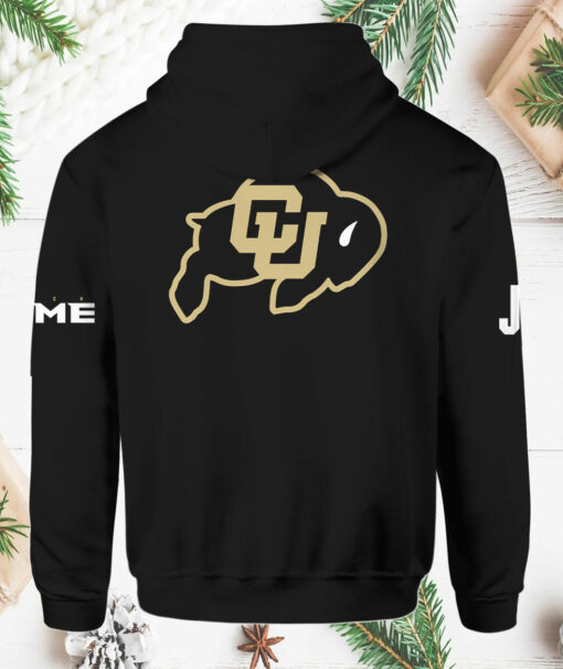 Jc On Deion Sanders 100th Anniversary Colorado Buffaloes Hoodie $45.95